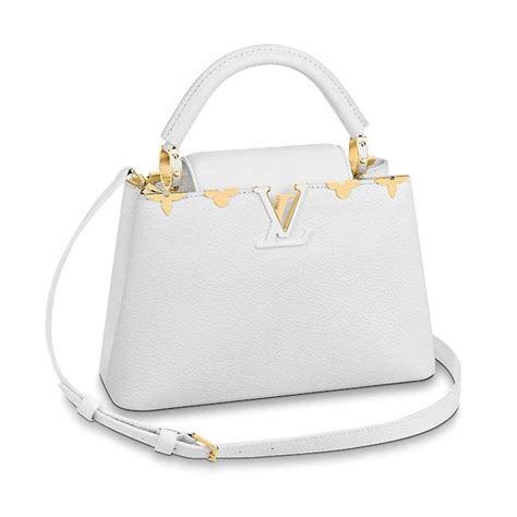 louis vuitton bag women white